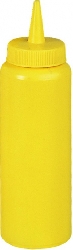 Plastová nádoba na omáčku - žlutá 0,7l