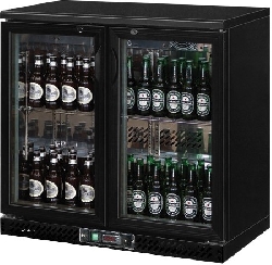 Chladič lahví 250l otevírací dveře