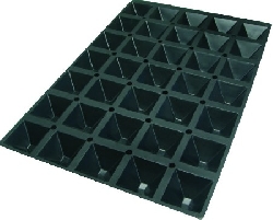 Silikonová forma na pečení tvar piramida 600x400mm-0