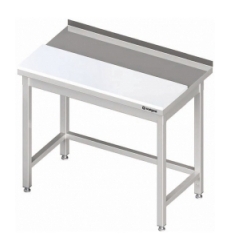 Pracovní stůl s polyetylénovou deskou 900x600x850 mm (svařovaný)