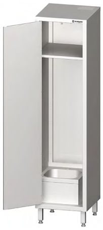 Šatní skříň s umyvadlem 500x500x2000 mm