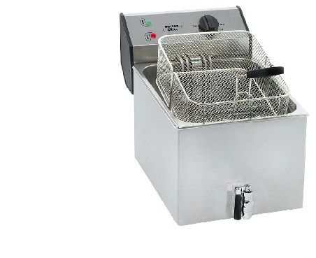 Fritéza s kohoutkem 12l  6,4kW  400V