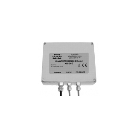 Konvektor RS 232 / Ethernet - KR-04-1 (nerezové provedení)